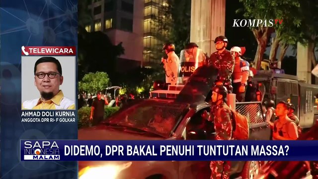Diprotes soal Tunjangan Fantastis, Ahmad Doli Ungkap Langkah DPR Usai Didemo | SAPA MALAM