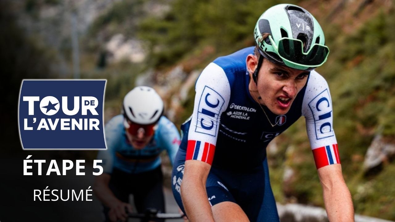 Cyclisme - Tour de l'Avenir 2025 - Le résumé de la 5e étape... gros duel entre Paul Seixas et Jarno Widar sur l'étape reine, Decomble résiste