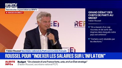 Économie française: "On propose que l'État injecte 500 milliards d'euros sur 5 ans au lieu de parler de la dette tous les jours", affirme Fabien Roussel, secrétaire national du Parti communiste français