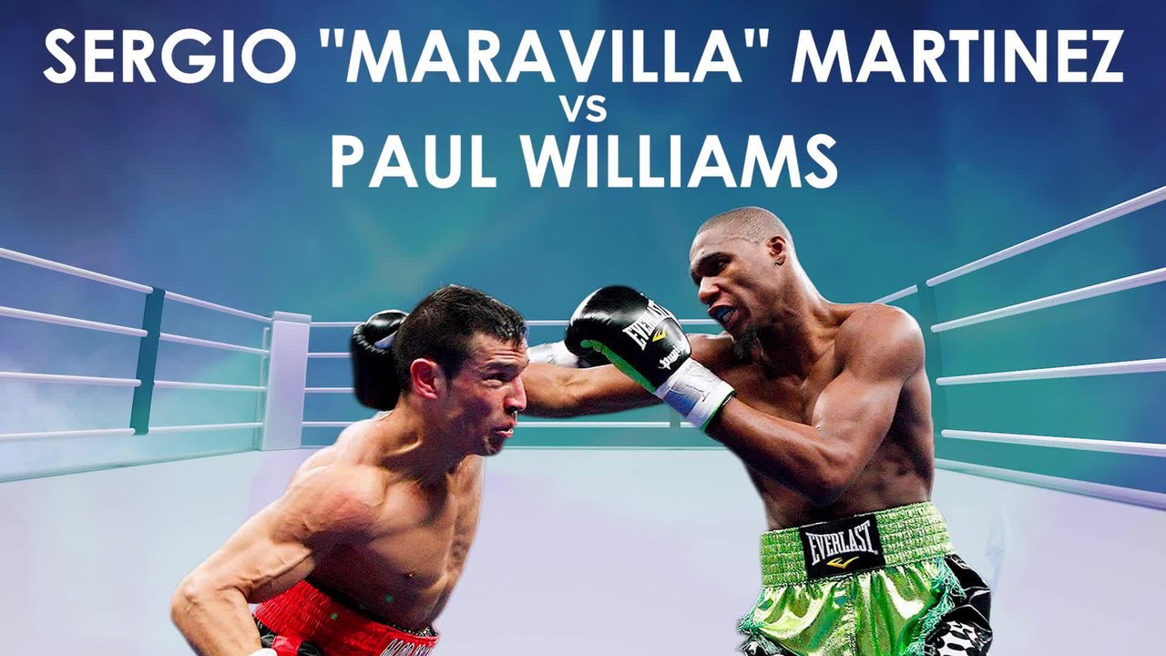 The immortal left hook of Maravilla Martínez over Paul Williams | Sergio "Maravilla" Martinez vs Paul Williams | The best K.O.s in the history of boxing