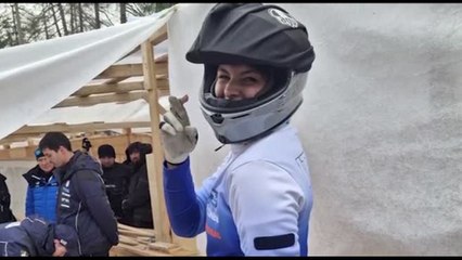 Milano-Cortina, atleti azzurri inaugurano la pista da bob-slit