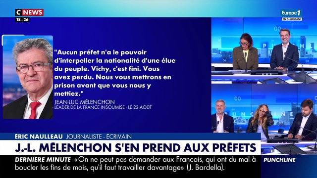 Punchline - «Vichy, c'est fini !» : Quand Jean-Luc Mélenchon s'en prend aux préfets