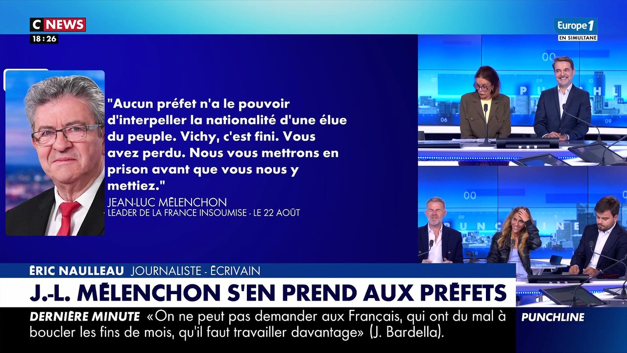 Punchline - «Vichy, c'est fini !» : Quand Jean-Luc Mélenchon s'en prend aux préfets