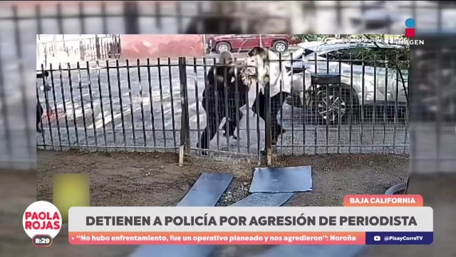 Detienen a policía por agresión a periodista | DPC con Paola Rojas