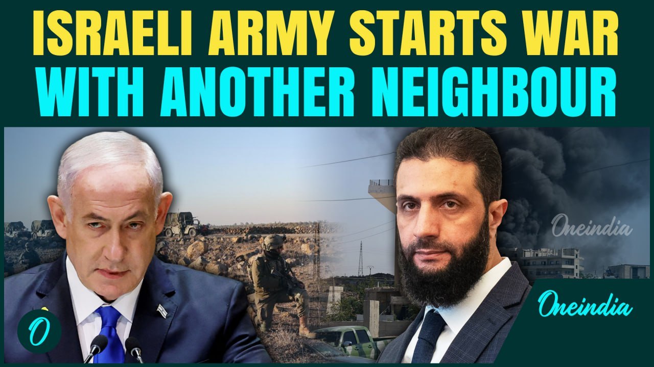 Breaking: Israel-Syria War Erupts | IDF Troops Invade Syria With Huge Troop, Tanks & Choppers