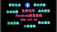 脸书推广：智能批量脸书推广软件，让你的消息迅速传播