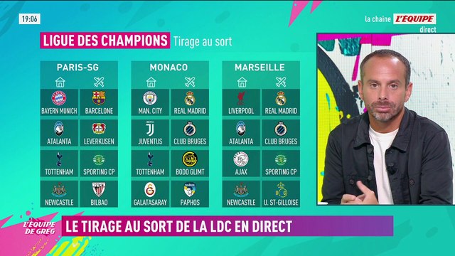 Le Real Madrid, Manchester City et la Juventus pour l'AS Monaco - Foot - Ligue des champions