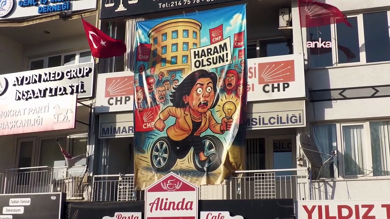 CHP’li Başkan ‘Özlem Çerçioğlu’ pankartı için ifadeye çağrıldı