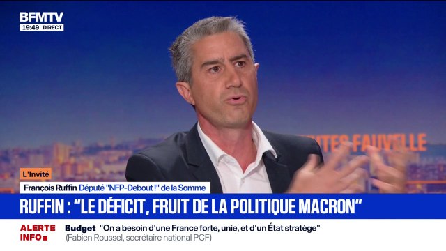 Budget: J'accuse monsieur Macron d'avoir ruiné notre pays , lance François Ruffin, député NFP