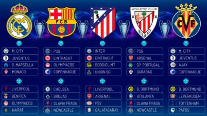 Sorteo duro para el Real Madrid, medio para el Atlético y más asequible para el Barça