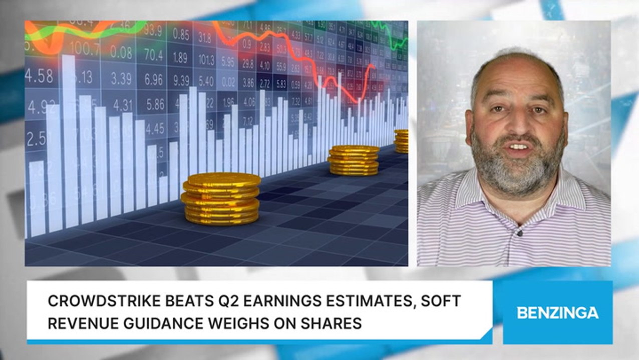CrowdStrike Beats Q2 Earnings Estimates, Soft Revenue Guidance Weighs On Shares