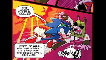 Newbie's Perspective Review IDW Sonic Issue 75