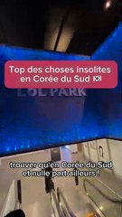 Top des choses insolites en Corée du Sud