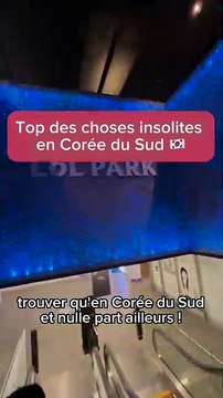 Top des choses insolites en Corée du Sud