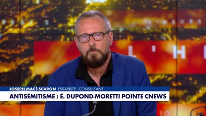Joseph Macé-Scaron : « Eric Dupond-Moretti est d'une rare malhonnêteté intellectuelle.»