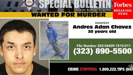L.A. County Sheriff Robert Luna Holds Press Briefing On Investigation Into Teen's Murder
