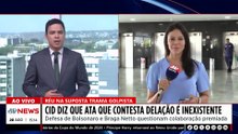Mauro Cid nega existência de ata que provaria diálogos proibidos | TEMPO REAL