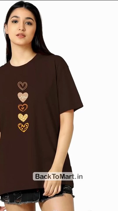 Longline Drop Shoulder Boho Style T-Shirt #fashion #womenfashion #tshirt #tops