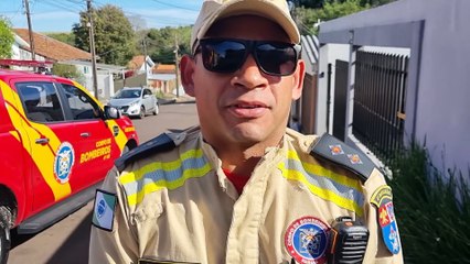 “Idoso passou mal no telhado por exaustão”, diz Tenente Fonseca após resgate em Cascavel