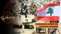 Líbano | Estrategia detrás del supuesto desarme | Mapa 28-08-2025