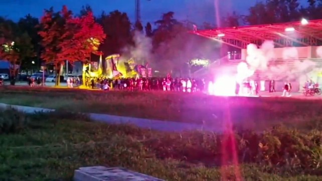 Il Modena si presenta alla città: il corteo dei tifosi