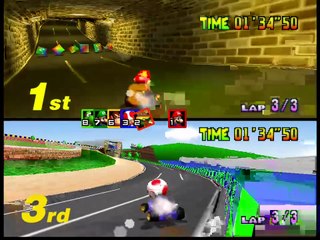 Mario Kart 64 online multiplayer - n64