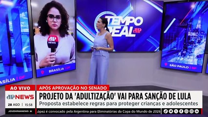 Quando Lula deve sancionar o PL da Adultização? | TEMPO REAL