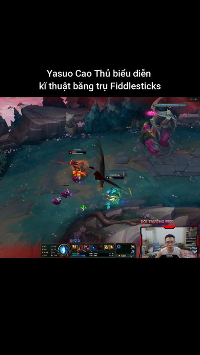 Yasuo Cao Thủ biểu diễn kĩ thuật băng trụ Fiddlesticks #yasuo #fiddlesticks #lienminhhuyenthoai #leagueoflegends #knightriseky