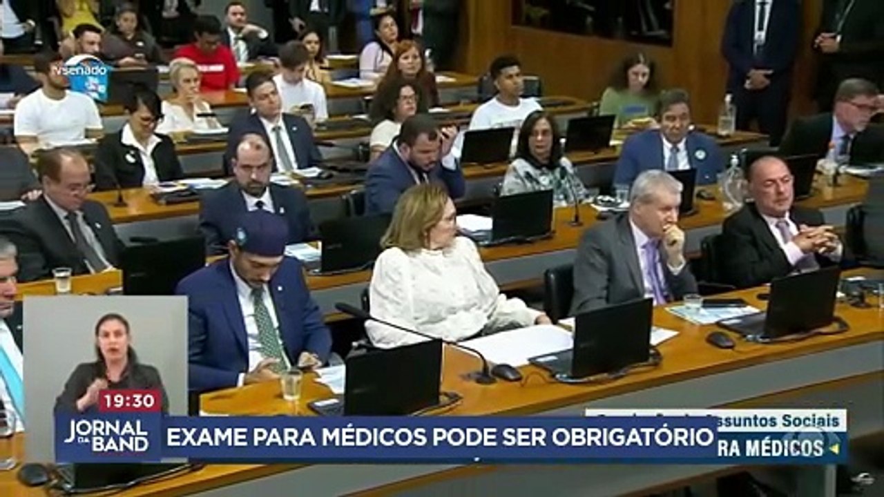 Exame para médicos pode ser obrigatório | Jornal da Band