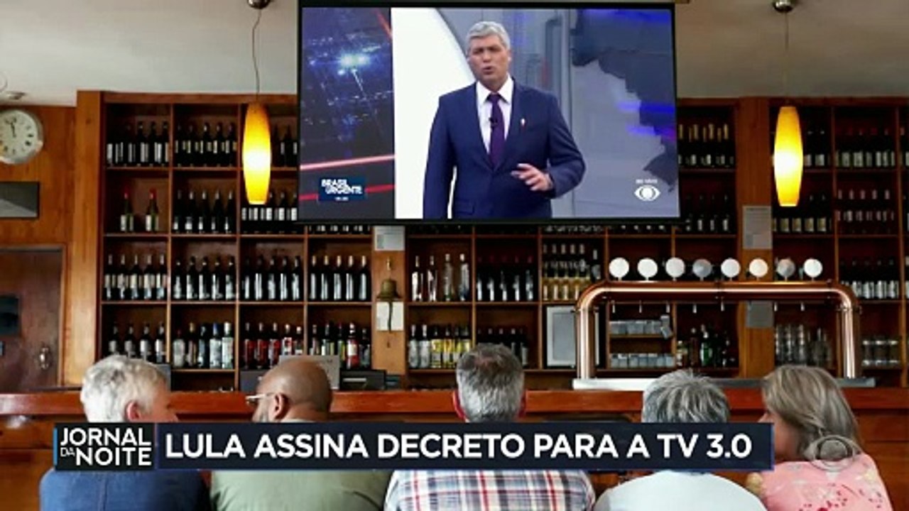 Lula assina decreto que regulamenta a TV 3.0