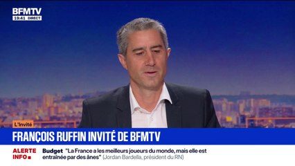 Vote de confiance: "François Bayrou, il faut en parler au passé, il doit préparer ses cartons", affirme François Ruffin, député NFP