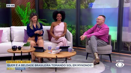 Quem é a beldade brasileira tomando sol em Mykonos? Veja corpão de apresentadora