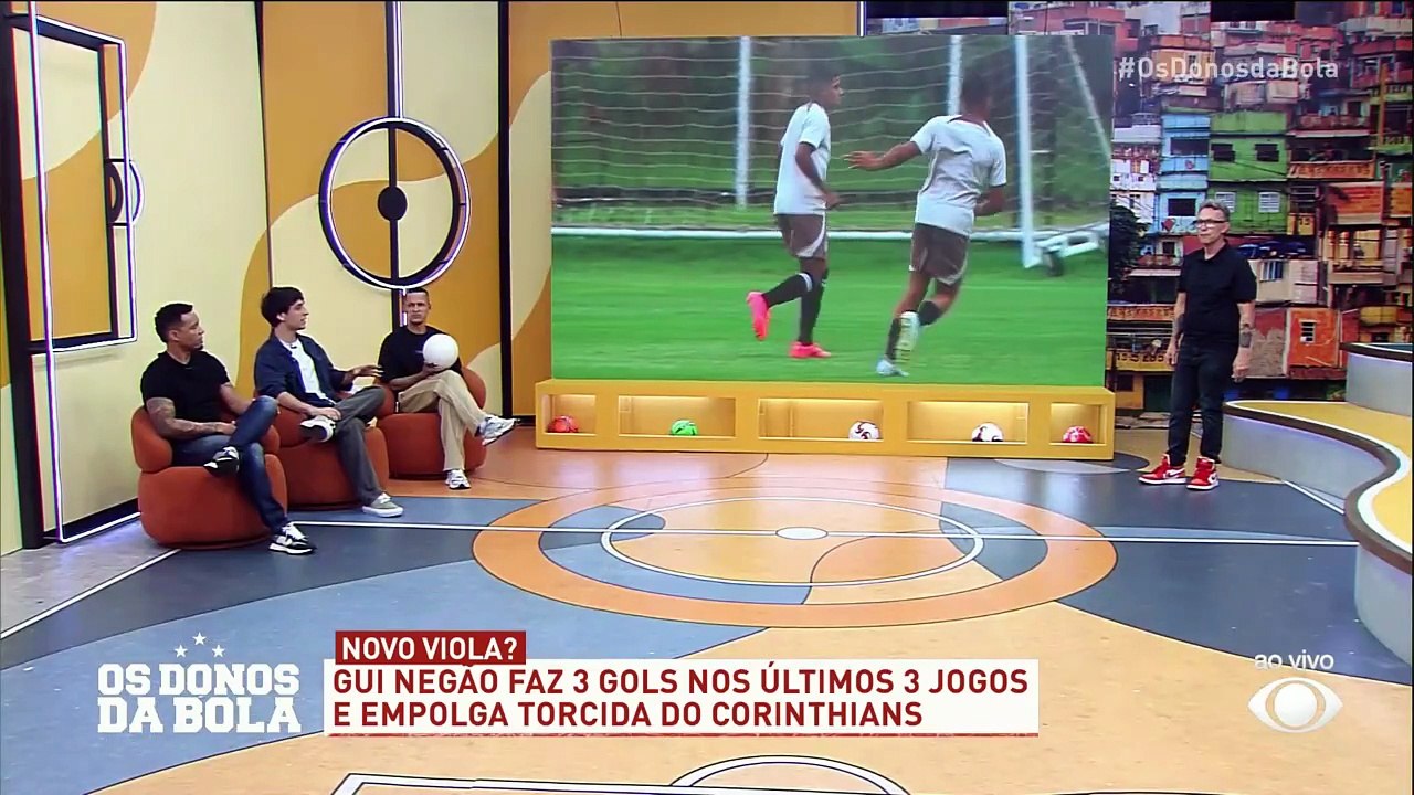 Gui Negão se declara ao Corinthians e vibra com grande fase