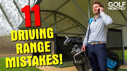 Common Driving Range Mistakes