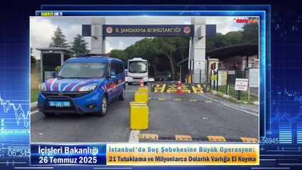 İstanbul'da Suç Şebekesine Büyük Operasyon: 21 Tutuklama ve Milyonlarca Dolarlık Varlığa El Koyma