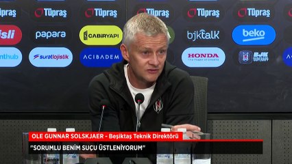 Ole Gunnar Solskjaer faturayı üstlendi: Sorumlu benim