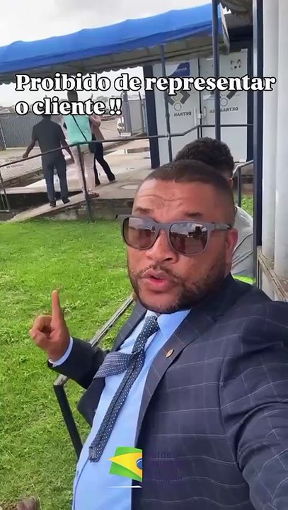 VIDEO: Advogado é barrado em pátio do Detran-Ba