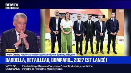 Crise politique: Henri Guaino, ancien conseiller de Nicolas Sarkozy, a "un peu de doute sur ce qu'il pourrait avoir en commun" avec Bruno Retailleau