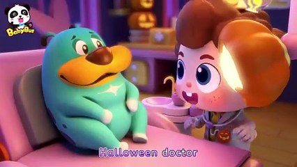 Halloween Hospital🏥 _ _Halloween Songs for Kids _ Kids Songs _ Neo_s World _ BabyBus(720P_HD)