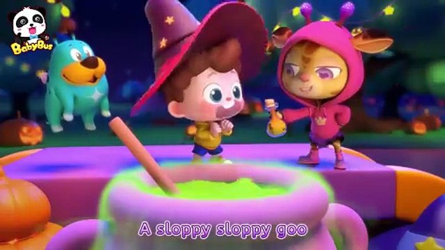 Magical Halloween Brew _ Spooky Monster _ Halloween Songs _ Kids Songs _ Neo_s World _ BabyBus(720P_HD)