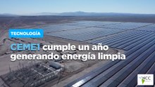 CEME1 cumple un año generando energía limpia