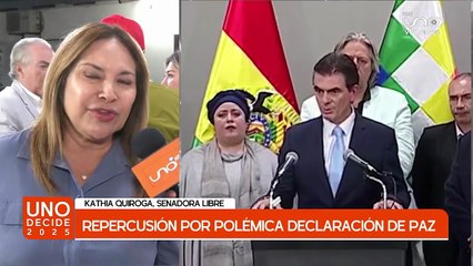 LIBRE RESPONDE A RODRIGO PAZ SOBRE ALIANZA CON EVO