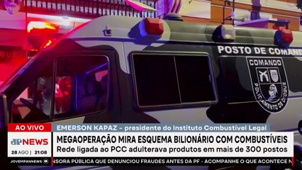 Especialista comenta Operação Carbono Oculto contra o PCC