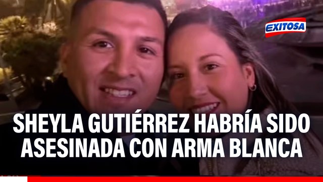 Sheyla Gutiérrez habría sido asesinada a puñaladas por su expareja, Josimar Cabrera, señala abogado