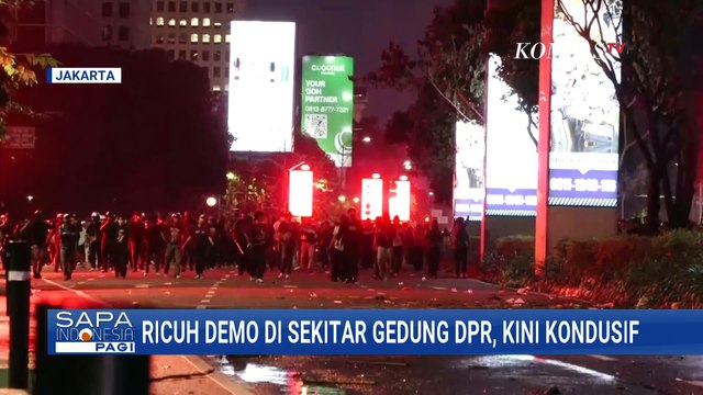 Situasi Jakarta Terkini, Arus Lalu Lintas Mulai Kondusif | SAPA INDONESIA