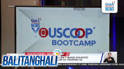 Mga estudyante mula sa iba't ibang kolehiyo at unibersidad, sumailalim sa training sa Youscoop+ Bootcamp | Balitanghali