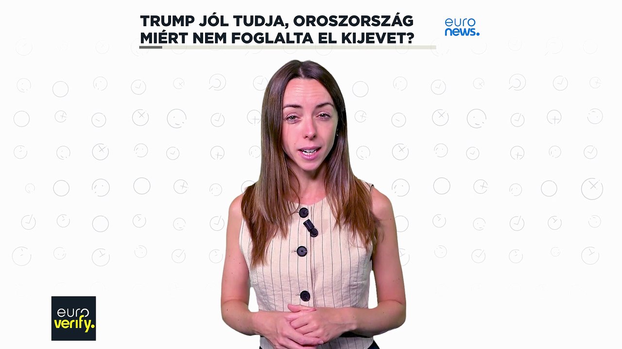Tényellenőrzés: jól tudja Trump, hogy az orosz csapatok miért nem tudták elfoglalni Kijevet?