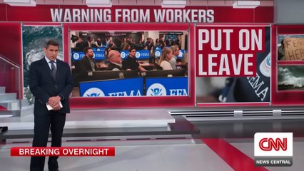 FEMA workers put on leave after signing letter warning of Trump’s overhaul of the agency