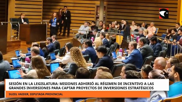 Misiones adhirió al Régimen de Incentivo a las Grandes Inversiones para captar inversiones