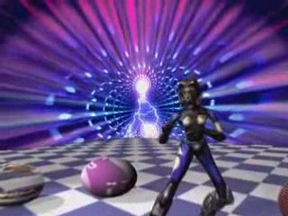 Truespace 7.5 character animation bvh green screen